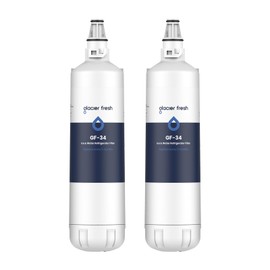 GLACIER FRESH Replacement for 7012333 Ice Maker Water Filter, Compatible With Sub-Zero 7012333 Water Filter, Manitowoc K00374 (2 Pack)