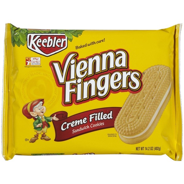 Keebler Vienna Fingers Vienna Fingers Creme Filled Sandwich Cookies - 14.2 oz