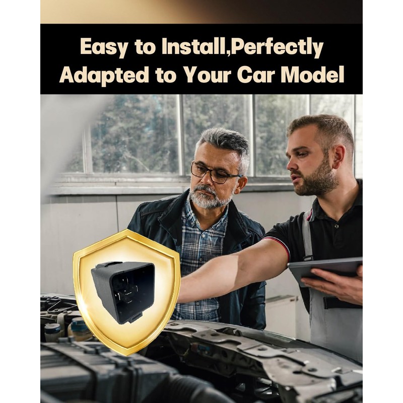 OWNDR Engine Cooling Fan Motor Relay Fit for Jeep Wrangler