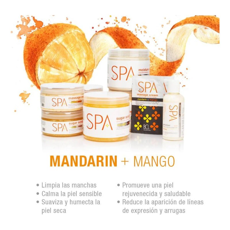 Mascarilla Humectante Bcl Spa Organica Mandarina Mango 454gr