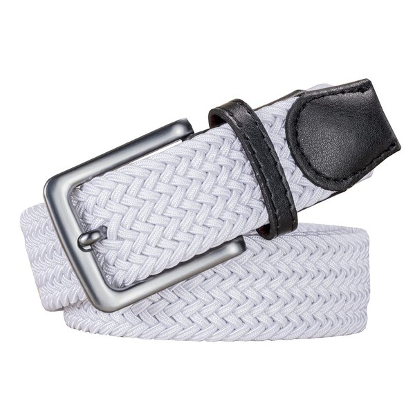 AGEA Cinturón de cintura trenzado elástico para hombres y mujeres,