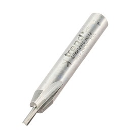 Trend Professional Straight Two Flute Router Cutter Bit, 1/4 Inch Shank, 2mm Cut Diameter, Tungsten Carbide Tipped, 3/06X1/4TC