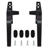 Kioiner 2 Pcs Casement Window Locking Handles, Aluminium Alloy Rotating