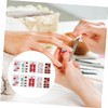 BIUDECO Nail Art Wraps for Women Christmas Nail Decals Stickers