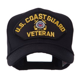e4Hats.com Veteran Military Large Patch Cap - US CG OSFM