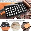 36 Pcs Number and Letter Stamp Punch Set Clay Stamps