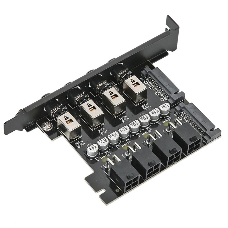 HDD Hard Drive Power Supply Switch Control Module SATA Drive