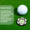 Golf Green Reader, Golf Ball Marker Hat Clip with High