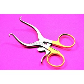 Premium Gold Ring Pediatric Gelpi Retractor 3.5" Instruments (CYNAMED)