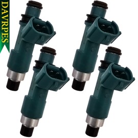 DAVRPES 4PCS FJ1053 15710-65J00 Fuel Injector Fuel Spray Nozzle 12 Holes Disc Engine For Suzuki SX4 2.0L-L4 2007 2008 2009 Replace#FJ1053｜M1357｜67660｜4G2199