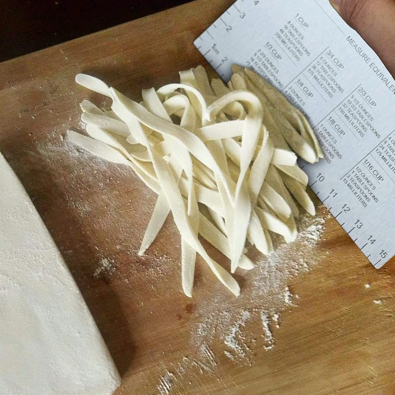 Stainless Steel Dough Bench Scraper & Chopper, Pastry Cutter for