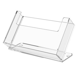 Marketing Holders Postcard Holder 6" x 4" Informational Cards Organizer Free Standing Portable Display Stand Printed Materials Index Cards Bin for Doctors Offices