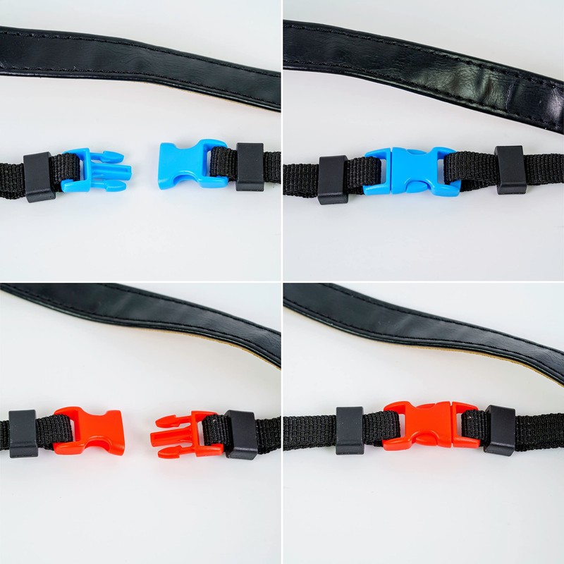 Small Buckles for 10 mm Wide Webbing Straps, 56 Pieces,