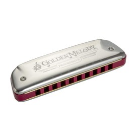HOHNER GOLDEN MELODY/B Golden Melody 10 Hole Harmonica