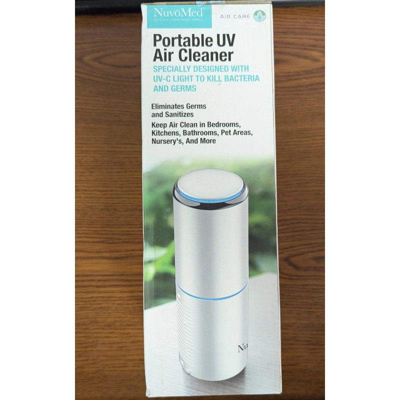 NuvoMed 1 PIECE - NUVOMED AIRCARE PORTABLE UV AIR CLEANER