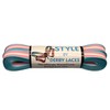 Derby Laces Style Wide 10mm Waxed Lace for Roller Skates,