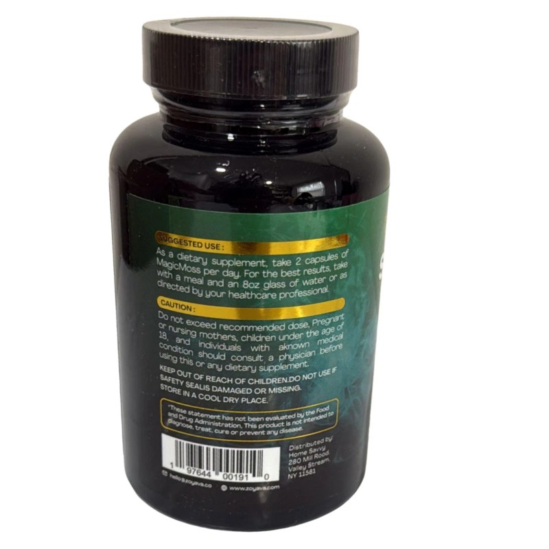 100% Pure Sea Moss 16-in-1 Extra Strength Capsules – Ashwagandha,