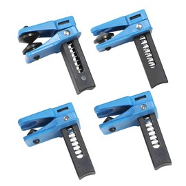 Sandfren Car Brake Oil Pipe Plug, 4PCS Vehicle Automatic Fluid Line Stop Clamp Set, Prevent Oil Spills Automotive Brake Tubing Nozzle Hose Clamp Tool, Universal for SUV RV Truck