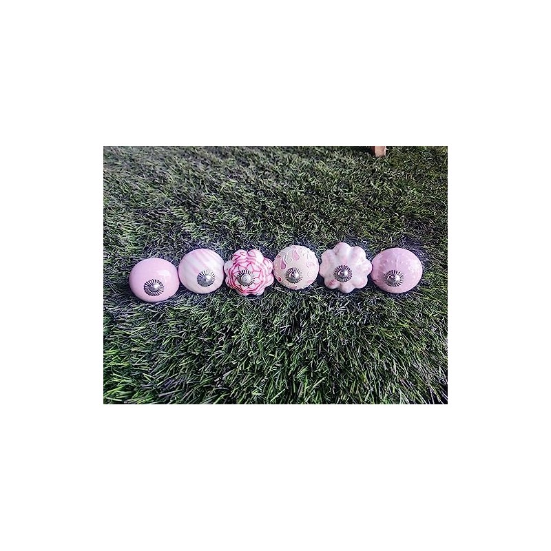 ATCUSA Premium Pink Knobs for Cabinets Drawers - Choose ur