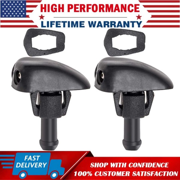 CarBole Universal Window Windshield Wiper Nozzle Sprayer Washer Spray Nozzle