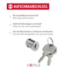 Gedotec Security Cabinet Lock with Key | 1 Set Furniture