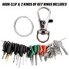 Unifizz 39PCS Heavy Equipment Keys Master Set, Construction Ignition Keys