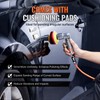 VEVOR 1/2/3 Inch Random Orbital Air Sander, High-Speed 15000RPM Mini