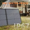 MHPOWOS Foldable Solar Panel 220W 110W Portable Solar Charger for