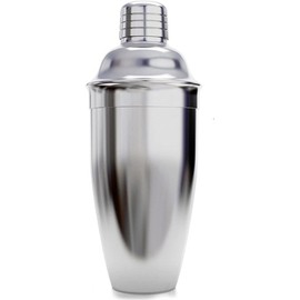 Cocktail Shaker, 750 ml Stainless Steel Cocktail Shaker, Martini Shaker Shaker Cup + Mixer with Strainer