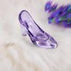 Cinderella Shoe Decor, Crystal High Heels Shoes Ornaments Glass Slipper