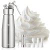 CURTA Professional Whipped Cream Dispenser, Premium Aluminium Cream Whipper, Cream