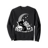 Cat Skulls Creepy Cute Kitty Goth Black Alt Alternative Sweatshirt