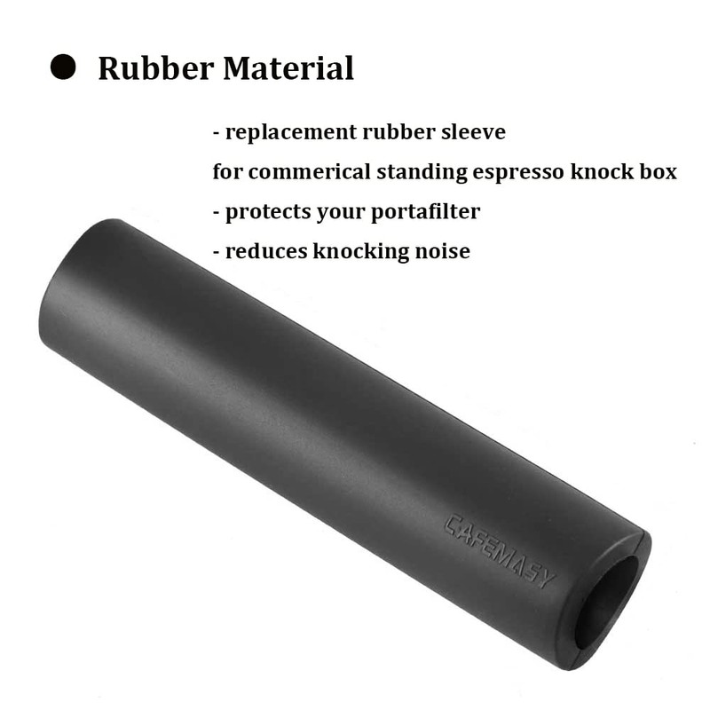 Rubber Knock Box Bar Cover-Sleeve - CAFEMASY Knock Bar Replacement