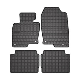 OMAC Floor Mats for Mazda CX-5 2017-2025 Car Mats All Weather 3D Custom Fit Rubber Mat Waterproof Odorless TPE Floor Liners Laser Measured Non-Slip (Black)