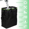 HIAHXC Car Bin Foldable Hanging Car Trash Bin with Storage