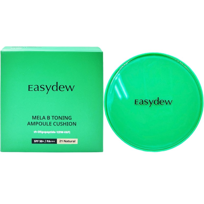Green Cushion Easydew Mela Be Toning Ampoule Cushion 15g Original