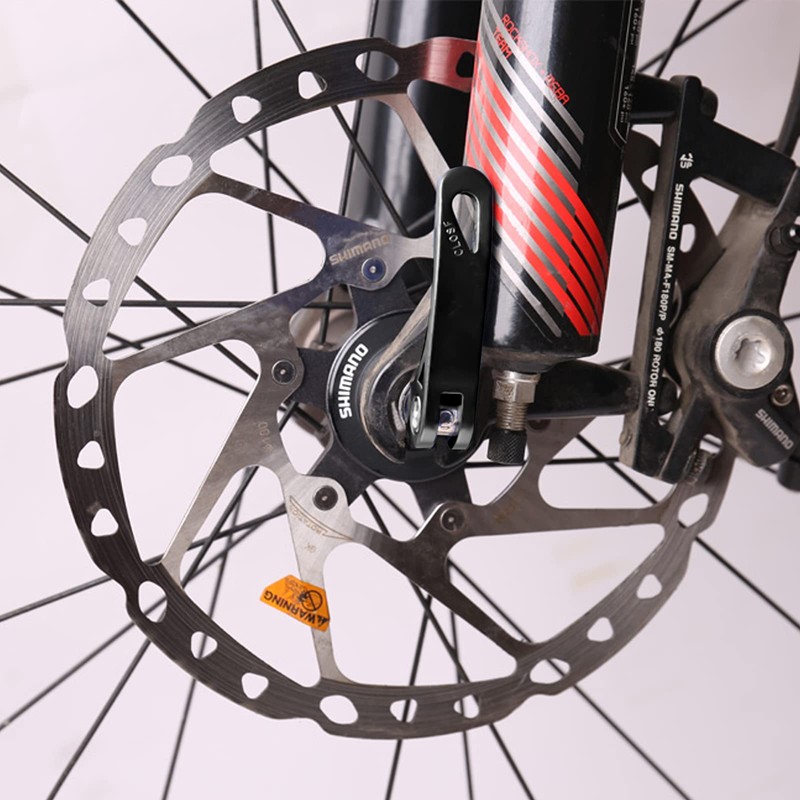 Amexo Set of 2 Bicycle Quick Release, 115 mm Front