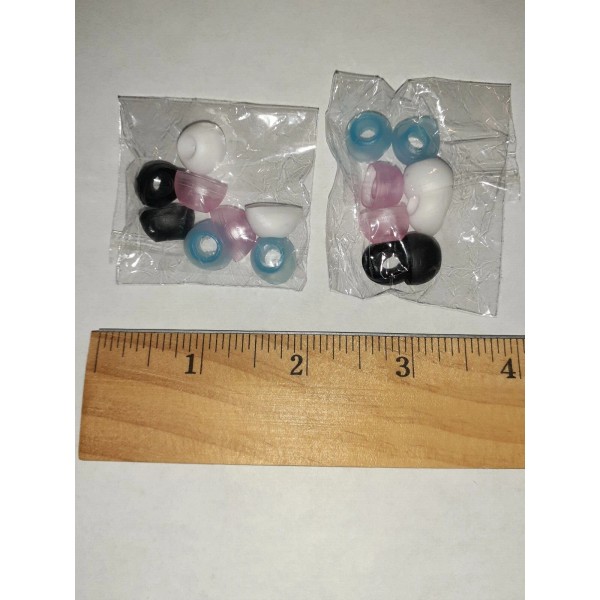 Unbranded 8 Pairs Medium Premium Silicone Replacement Earbud Ear Tips