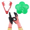 WANGCL 3PCS Rose Thorn Stripper Tool Tree Pruner Hand Tools