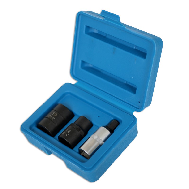 Laser 4512 Brake Socket & Bit Set 3pc