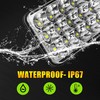 4x6 Inch LED Lights 4PCS High Low Sealed Beam Rectangular