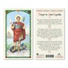 Prayer to Saint St. Expedite Laminated Prayer Cards - Pack