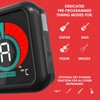 KLIQ UberTuner-Max, USB-Rechargeable Clip-On Tuner for Guitar, Bass, Violin, Ukulele