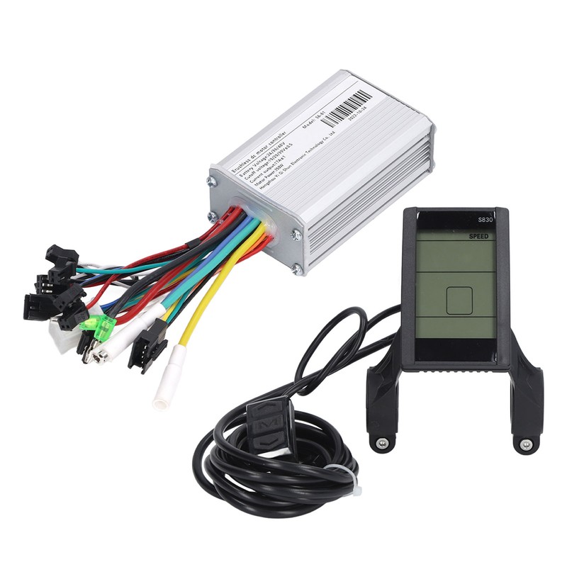 24V 36V 48V Electric Bike Scooter Controller with S830 LCD