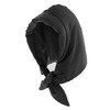 LA HUATE Winter Warm Down Hood Hat Hooded Scarf Hat