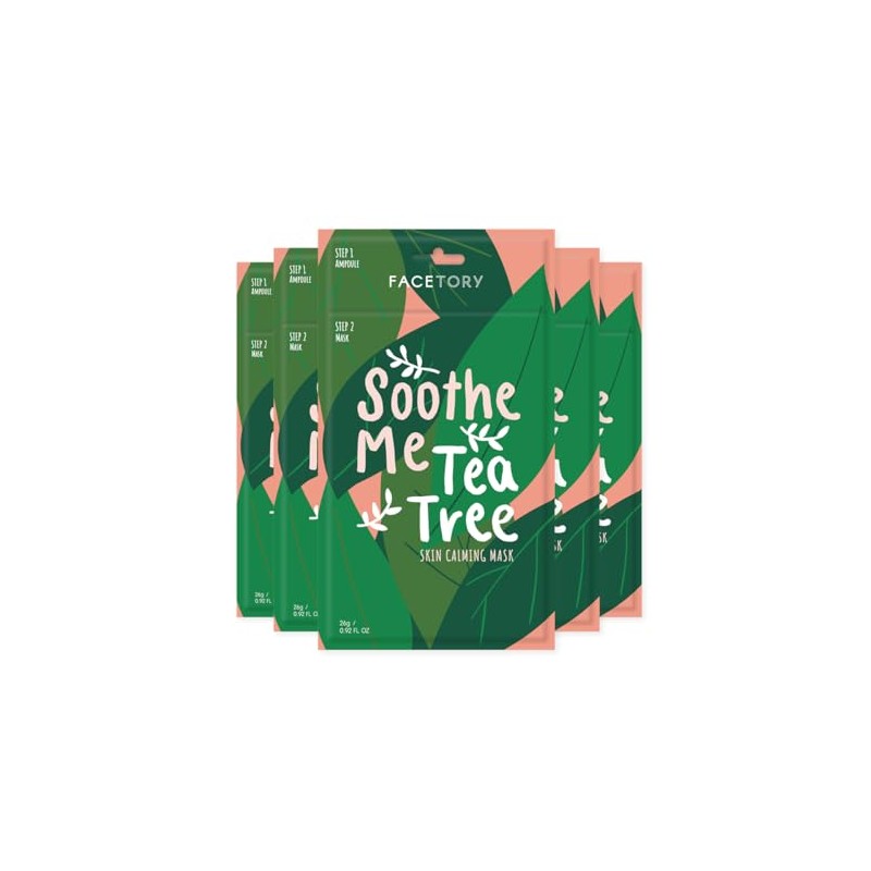 FaceTory Soothe Me - Máscara de árbol de té de