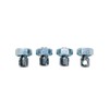 Weldtite WEL8010 Mudguard Nut and Bolt - Silver