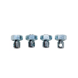 Weldtite WEL8010 Mudguard Nut and Bolt - Silver