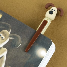 pink foot Wallace and Gromit Figure Ballpoint Pen 0.5mm Cute Ballpoint Pen Knock Type Acid-Acid Pen / 월레스와 그로밋 피규어 볼펜 0.5mm 귀여운볼펜 노크식 중성펜