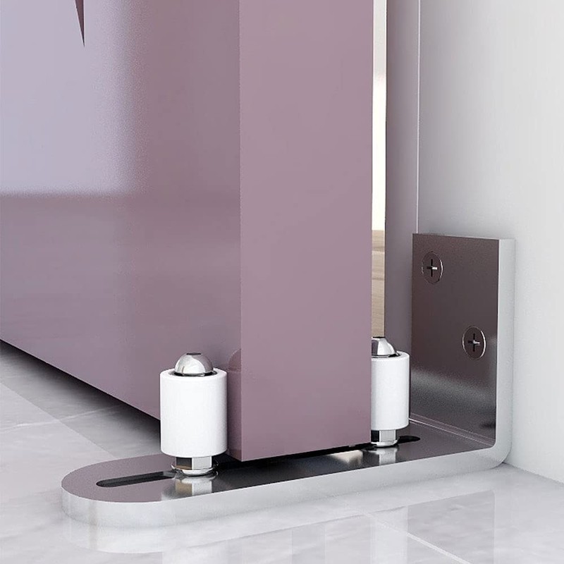 WOLFBIRD Adjustable Wall Door Bottom Guide Sliding Door Bottom Guide
